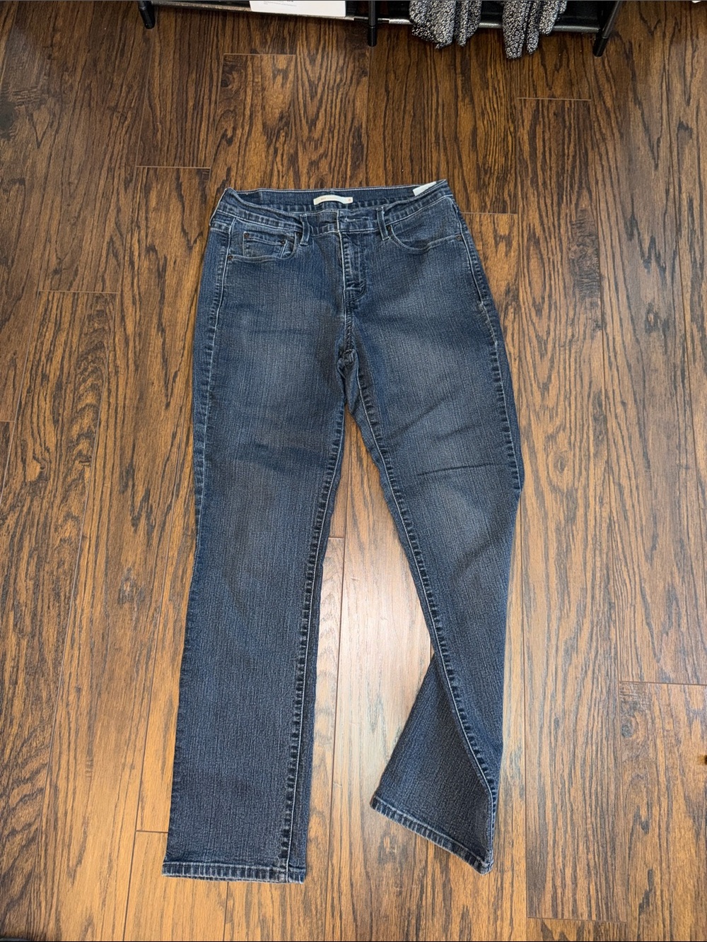 Levi’s 505 Classic Women's Dark Blue Straight-Leg Jeans